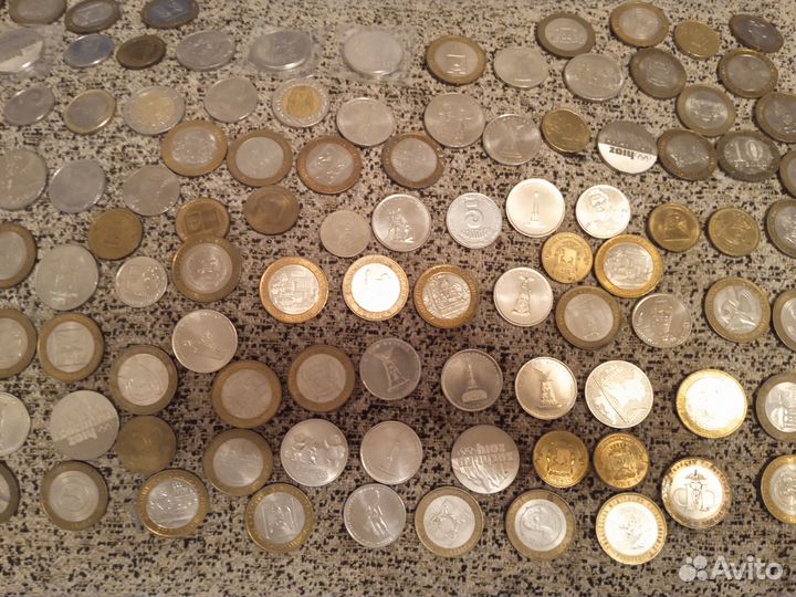 Коллекция монет,113 - шт + купюры