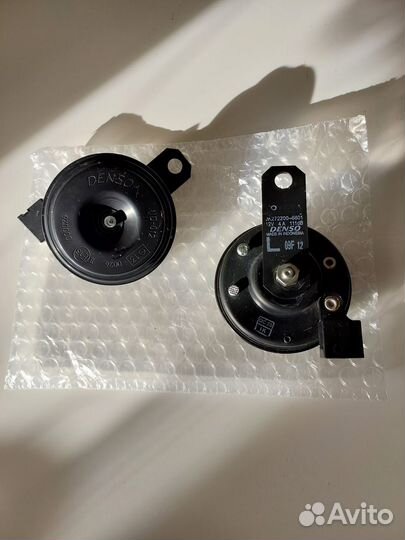 Оригинальные звук. сигналы toyota (denso) комплект