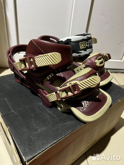 Крепления для сноуборда burton malavita