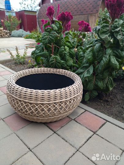 Набор для плетения кашпо из ротанга