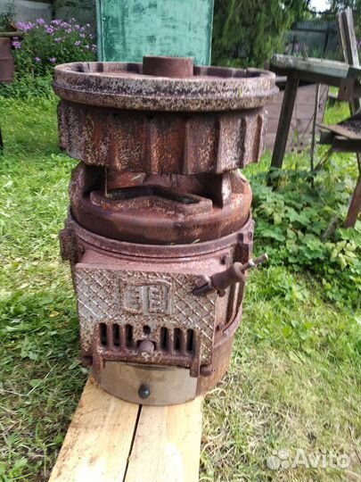 Печка для бани чугунная