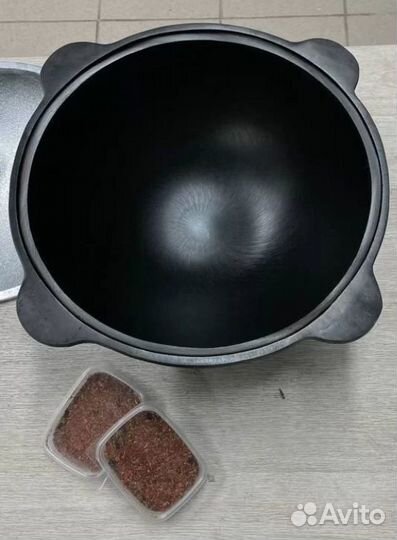 Чугунный казан 10 литров