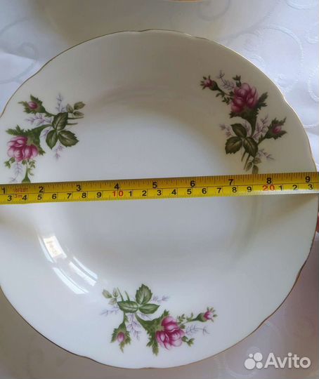 Глубокие суповые тарелки 6шт