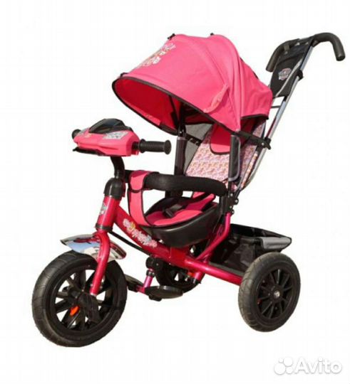 Велосипед розовый lexus trike щенячий патруль