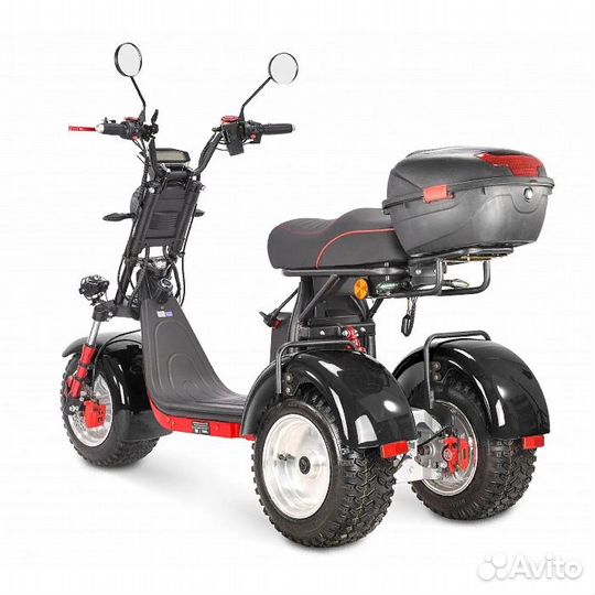 Электроскутер white siberia ikra 5000W RED