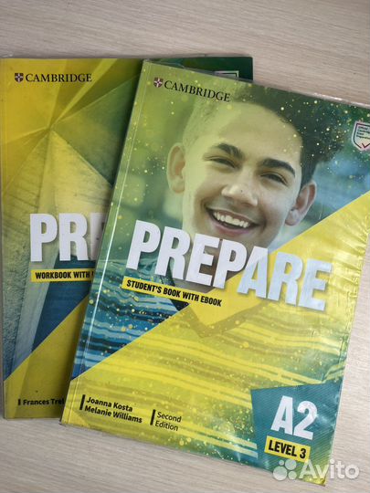 Учебник рабоч тетрадь Prepare Cambridge A2