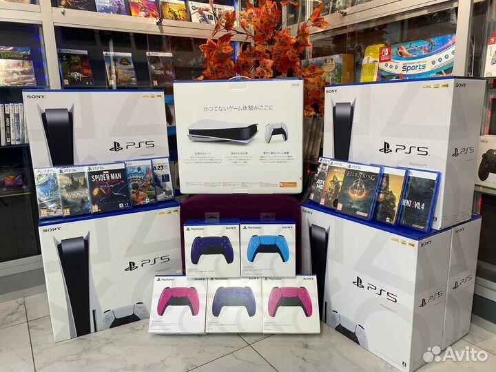 Sony PlayStation 5 + 400 игр + Гарантия
