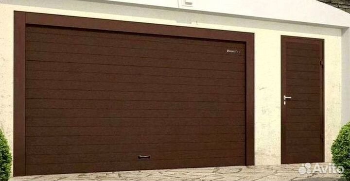 Гаражные ворота с установкой