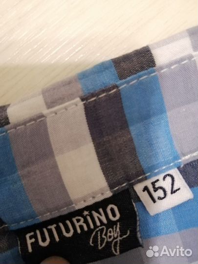 Рубашка в клетку 152