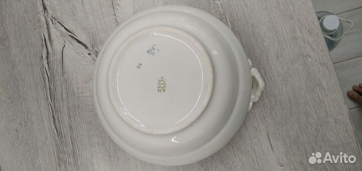 Фаянсовая супница СССР