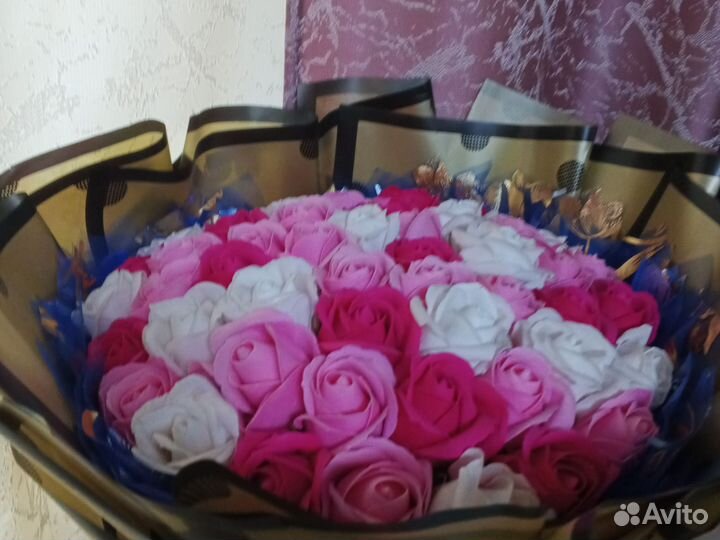 Букет искуственных роз