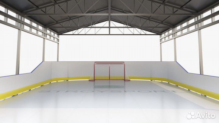 Хоккейная площадка от производителя