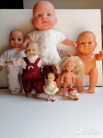 Пупсы, куклы Испания, ГДР, винтаж