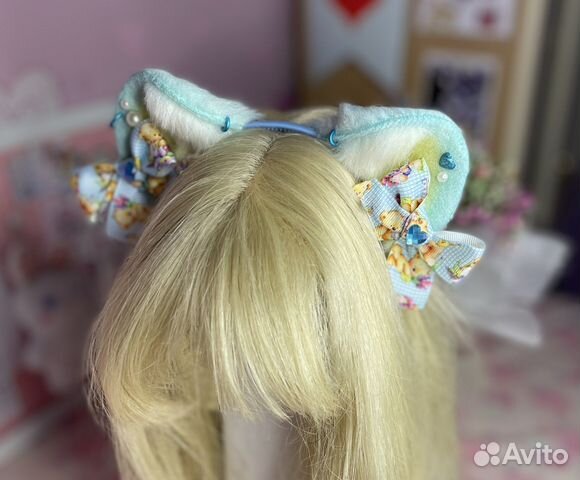 Ушки медвеженка косплей аниме