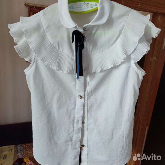 Блузка школьная на девочку 146
