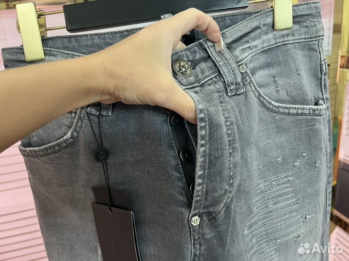 Джинсы philipp plein мужские