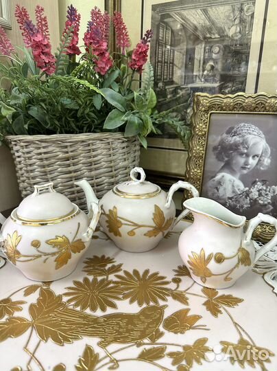 Антикварный чайный набор . Германия