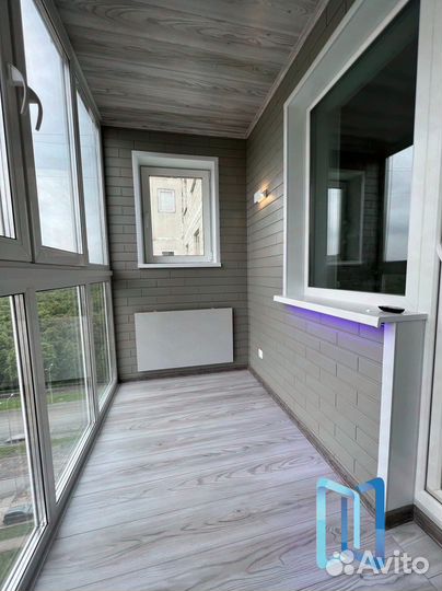 Обшивка балконов и лоджий Оcтекление балконов