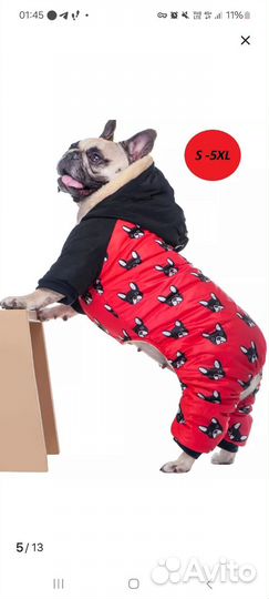 Комбинезон для собак