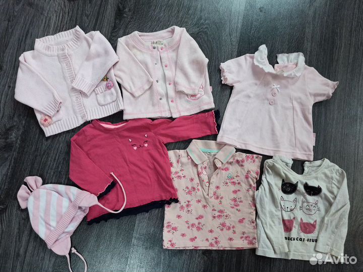 Одежда на девочку до года пакетом