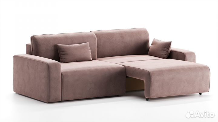 Диван-кровать Бастин / прямой раскладной