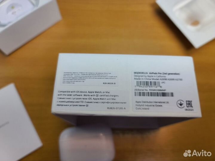 Наушники apple airpods pro 2 и redmi dots