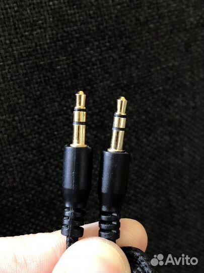 Кабель AUX 3.5 черный