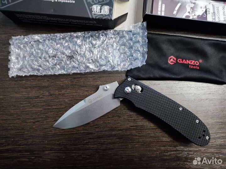Нож складной Ganzo D704 (сталь D2)