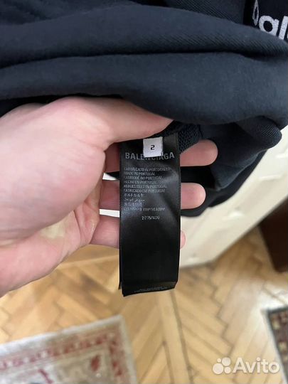 Balenciaga 3b sports hoodie оригинал