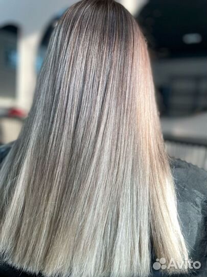 Сложное окрашивание, аиртач, кератин