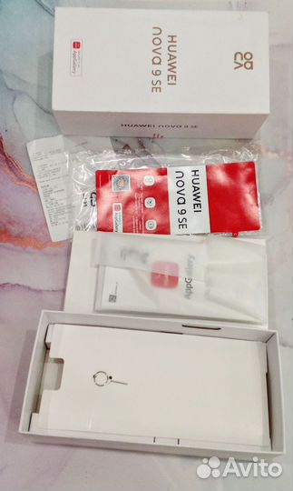 Коробка от смартфона Huawei Nova 9 SE