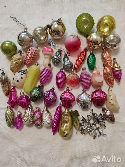 Елочные игрушки СССР