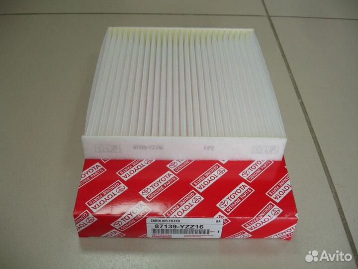 Фильтр салона на Toyota Corolla E150