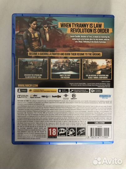 Far cry 6 ps5 диск