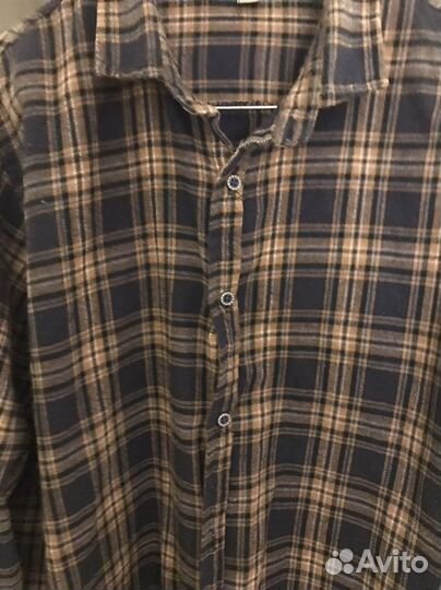 Мужская рубашка в клетку48-50