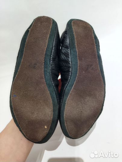 Чешки натуральная кожа