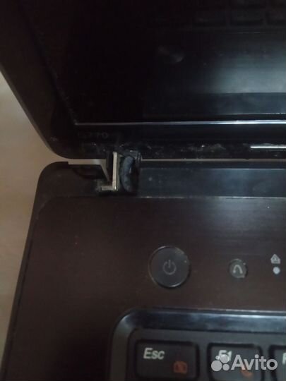 Ноутбук lenovo G770