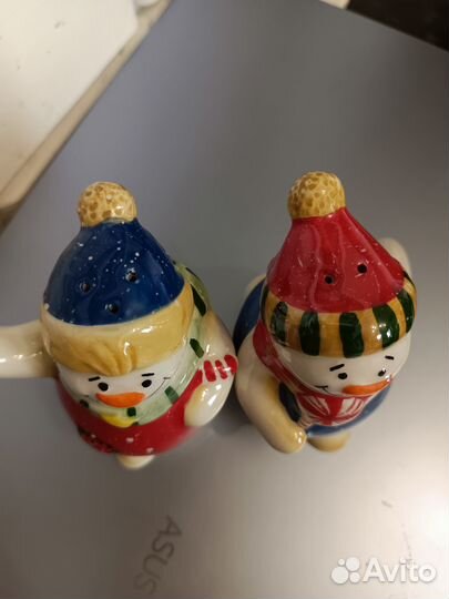 Снеговики под соль и перец