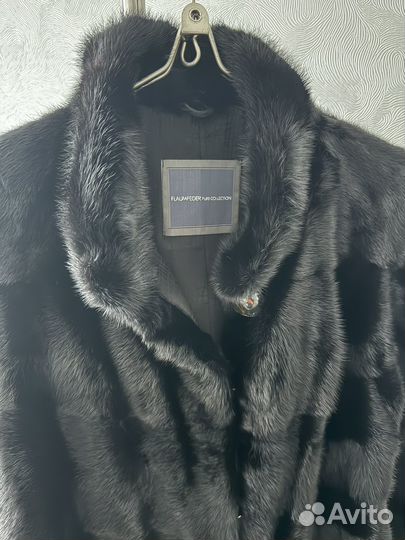 Шуба норковая 44 46 поперечка