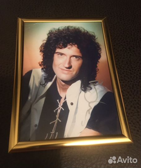 Оригинальный автограф Брайана Мэя (Queen)