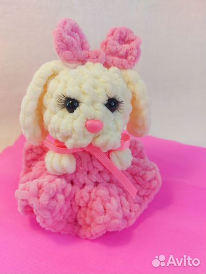 Игрушка мягкая Зайка