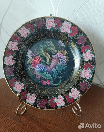 Тарелка декоративная