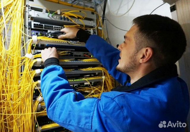 Монтаж скс. Слаботочные системы