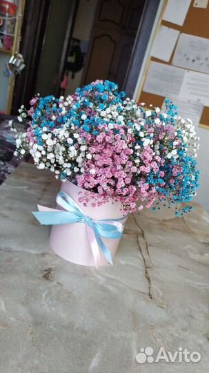 Букеты из гипсофилы