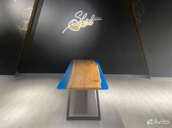 Обеденный стол из слэба / стол в гостинную