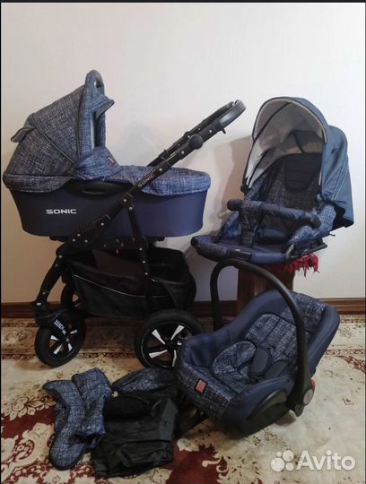 Польская коляска 3 в 1