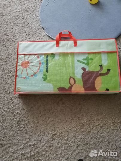 Детский коврик для ползания складной