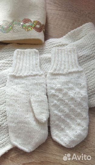 Набор шапка шарф женский