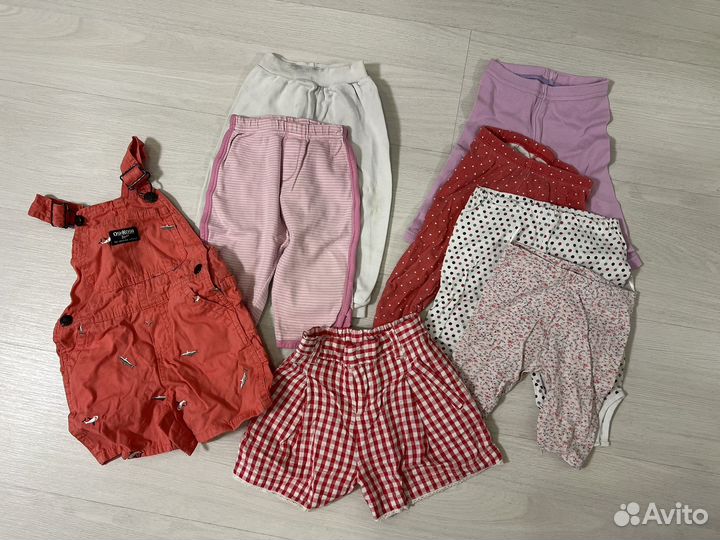 Детские вещи на девочку (1-2 года) пакетом