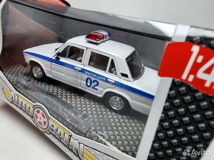 Ваз 2106 милиция Autobahn 1:43